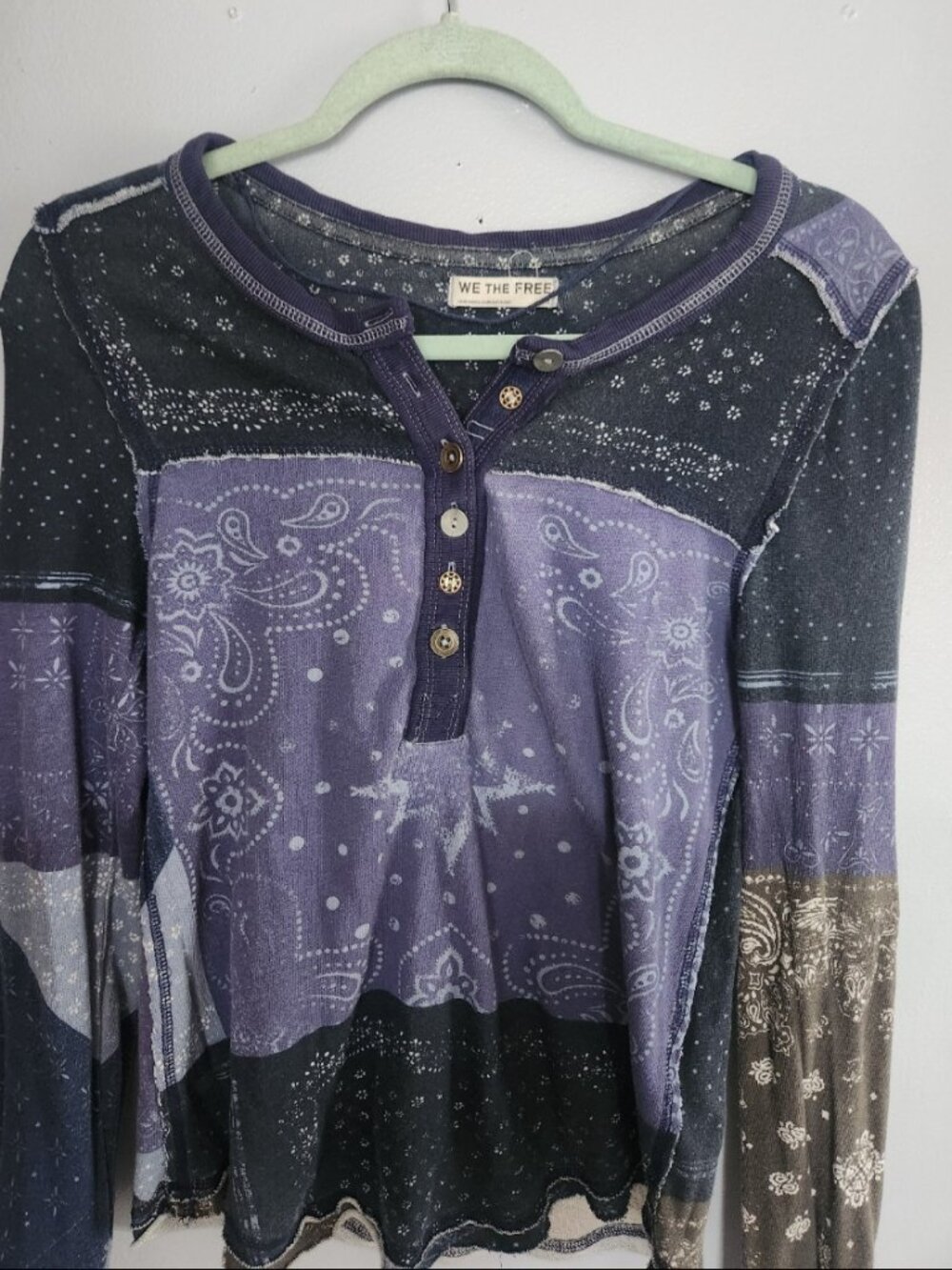 We the Free Bandana Print Top